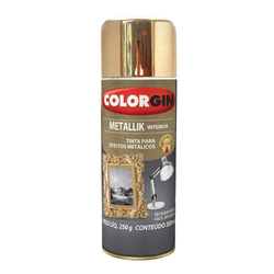 COLORGIN SPRAY METALLIK DOURADO - CORBELLA TINTAS