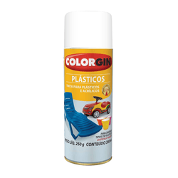 COLORGIN SPRAY PLASTICO FOSCO BRANCO - CORBELLA TINTAS