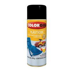 COLORGIN SPRAY PLASTICO PRETO - CORBELLA TINTAS