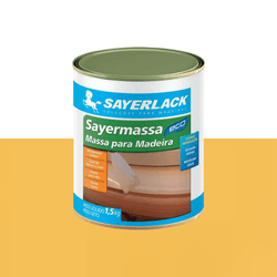 MASSA MADEIRA MARFIM 1,5KG SAYERLACK - CORBELLA TINTAS