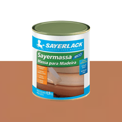 MASSA MADEIRA MOGNO 1,5KG SAYERLACK - CORBELLA TINTAS