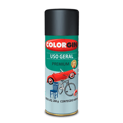 COLORGIN SPRAY UG PRETO FOSCO - CORBELLA TINTAS