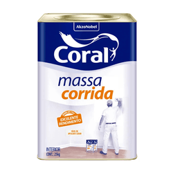 MASSA CORRIDA CORAL 25KG - CORBELLA TINTAS