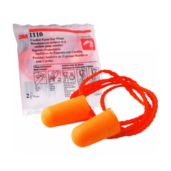 PROTETOR AURICULAR ESPUMA LARANJA REF.1110 (C/ COR... - CORBELLA TINTAS