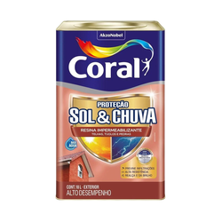 RESINA IMPERMEABILIZANTE SOL & CHUVA INCOLOR CORAL... - CORBELLA TINTAS