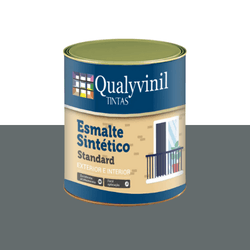 QUALYVINIL ESM BRIL STANDARD CINZA ESCURO 0,9L - CORBELLA TINTAS