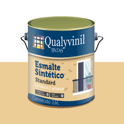 QUALYVINIL ESM BRIL STANDARD CREME 3,6L - CORBELLA TINTAS