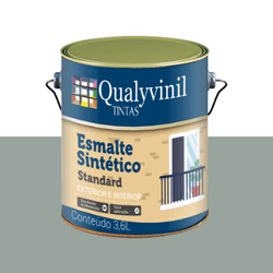 QUALYVINIL ESM BRIL STANDARD CINZA MEDIO 3,6L - CORBELLA TINTAS