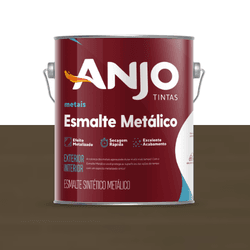 ANJO ESMALTE METALICO MARROM BRONZE 3,6L - CORBELLA TINTAS