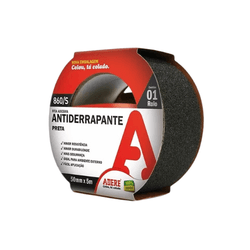 FITA ANTIDERRAPANTE PRETA 50MM X 5M ADERE - CORBELLA TINTAS