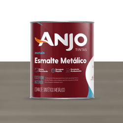 ANJO ESMALTE METALICO CINZA GRAFITE 0,9L - CORBELLA TINTAS