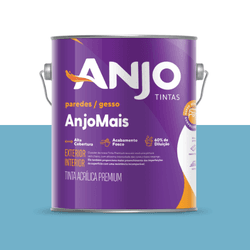 ANJO+ AZUL ARPOADOR ACRIL FOSCA PREMIUM 3,6L - CORBELLA TINTAS