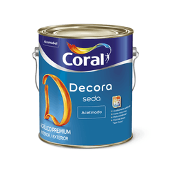 DECORA SEDA AC BRANCO 3,6L CORAL - CORBELLA TINTAS