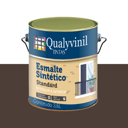 QUALYVINIL ESM BRIL STANDARD MARROM 3,6L - CORBELLA TINTAS