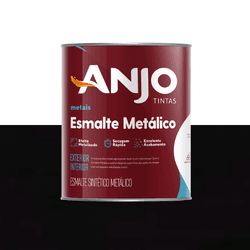 ANJO ESMALTE METALICO PRETO 0,9L - CORBELLA TINTAS
