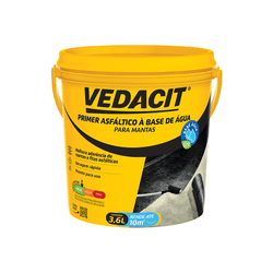 VEDACIT PRIMER ASFALTICO BASE AGUA 3,6L - CORBELLA TINTAS