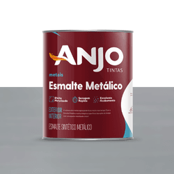 ANJO ESMALTE METALICO ALUMINIO OPALESCENTE 0,9L - CORBELLA TINTAS