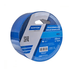 FITA DEMARCACAO SOLO AZUL 48MM X 14M NORTON - CORBELLA TINTAS
