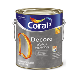 DECORA EFEITO CIMENTO QUEIMADO BASE 3,0L - CORBELLA TINTAS