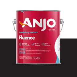 ANJO ESMALTE FLUENCE PRETO FOSCO 3,6L - CORBELLA TINTAS