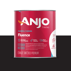 ANJO ESMALTE FLUENCE PRETO FOSCO 0,9L - CORBELLA TINTAS
