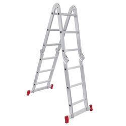 ESCADA ARTICULADA 13 EM 1 ALUMINIO 3X4 DEGRAUS BOT... - CORBELLA TINTAS