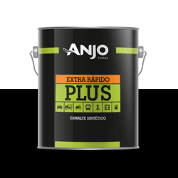 ANJO SINTETICO PLUS PRETO FOSCO 3,6L - CORBELLA TINTAS