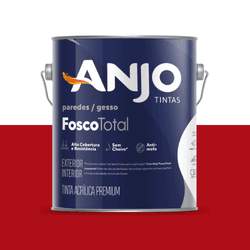 ANJO PREMIUM TOTAL FOSCO VERMELHO CARDINAL 3,6L - CORBELLA TINTAS