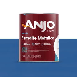 ANJO ESMALTE METALICO AZUL BRILHANTE 0,9L - CORBELLA TINTAS