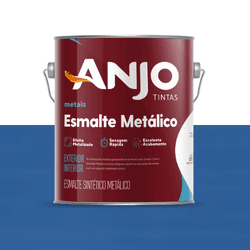 ANJO ESMALTE METALICO AZUL BRILHANTE 3,6L - CORBELLA TINTAS