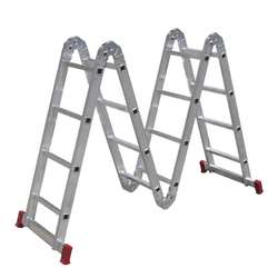 ESCADA ARTICULADA 13 EM 1 ALUMINIO 4X4 DEGRAUS BOT... - CORBELLA TINTAS