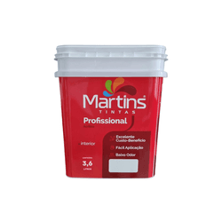 LATEX PROFISSIONAL BRANCO 3,6L MARTINS - CORBELLA TINTAS