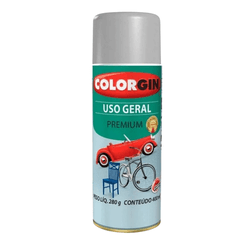 COLORGIN SPRAY UG PRATA REAL METALICO - CORBELLA TINTAS