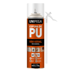 ESPUMA PU EXPANSIVA 500ML UNIPEGA - CORBELLA TINTAS