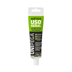 SILICONE ACETICO UNIPEGA INCOLOR 50G BISNAGA - CORBELLA TINTAS