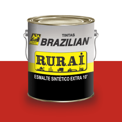 BRAZILIAN SINTETICO VERMELHO ROYAL 3,6L RURAI - CORBELLA TINTAS