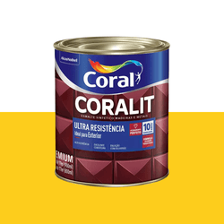 CORALIT ULTRA AMARELO ALTO BRILHO 0,9L - CORBELLA TINTAS