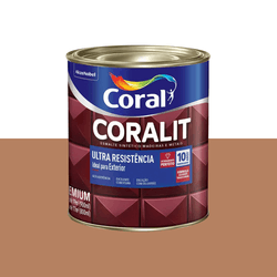 CORALIT ULTRA MARROM CONHAQUE ALTO BRILHO 0,9L - CORBELLA TINTAS