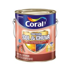 RESINA IMPERMEABILIZANTE SOL & CHUVA INCOLOR CORAL... - CORBELLA TINTAS