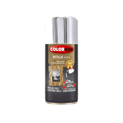 COLORGIN SPRAY METALLIK CROMADO 190ML - CORBELLA TINTAS