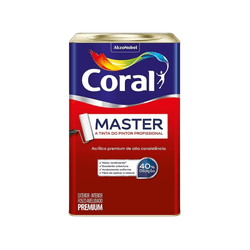 CORAL MASTER PREMIUM BRANCO 18L - CORBELLA TINTAS