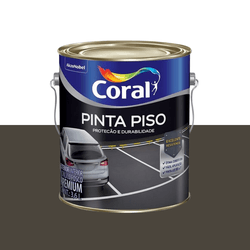 PINTA PISO CINZA ESCURO 3,6L CORAL - CORBELLA TINTAS