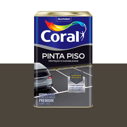 PINTA PISO CINZA ESCURO 18L CORAL - CORBELLA TINTAS