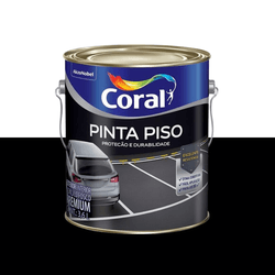 PINTA PISO PRETO 3,6L CORAL - CORBELLA TINTAS
