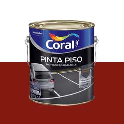 PINTA PISO VERMELHO 3,6L CORAL - CORBELLA TINTAS