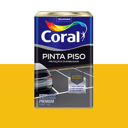 PINTA PISO AMARELO DEMARCACAO 18L CORAL - CORBELLA TINTAS