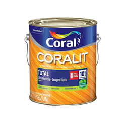 CORALIT TOTAL BRANCO BRILHANTE 3,6L BASE ÁGUA (ZER... - CORBELLA TINTAS