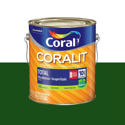 CORALIT TOTAL VERDE FOLHA BRILHANTE 3,6L BASE ÁGUA... - CORBELLA TINTAS