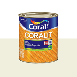 CORALIT TOTAL GELO ACETINADO 0,9L BASE ÁGUA (ZERO) - CORBELLA TINTAS