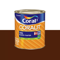 CORALIT TOTAL TABACO BRILHANTE 0,9L BASE ÁGUA (ZER... - CORBELLA TINTAS
